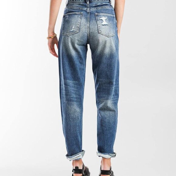 Women's Buckle (gilded intent) 90's loose fit jeans SZ 24 waist - Picture 3 of 7